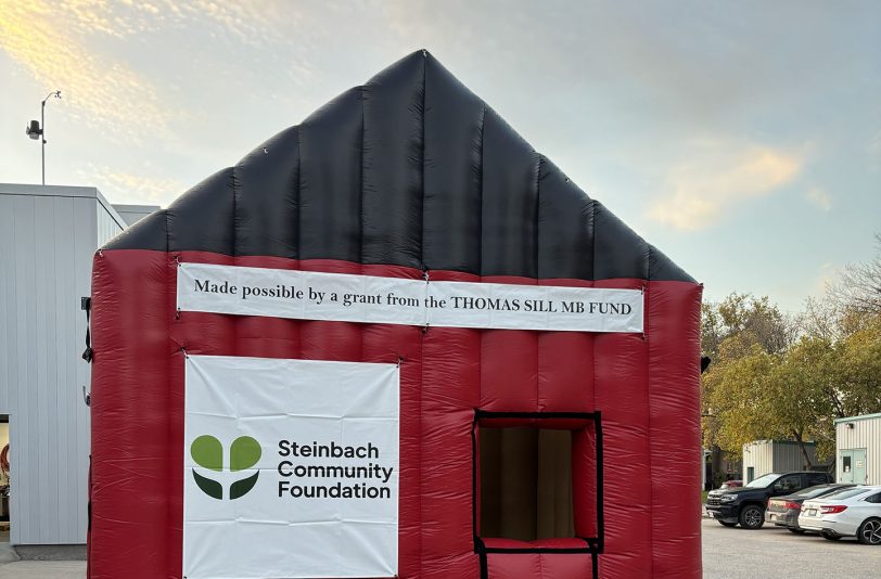 Steinbach Fire Dept 2025 Grant Inflatable House